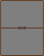 Оконная москитная сетка АНТИКОШКА, коричневая (max 1200x1900)